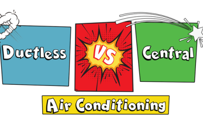 Ductless Air Conditioning vs. Central Air Conditioning