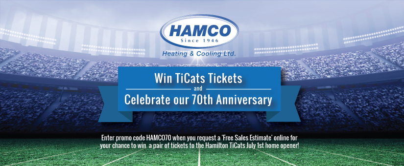 Your Chance to Win Tickets to the Hamilton TiCats Home Opener from HAMCO!