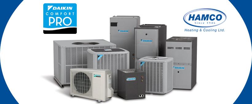 HAMCO is Proud to be a Daikin Comfort Pro Dealer