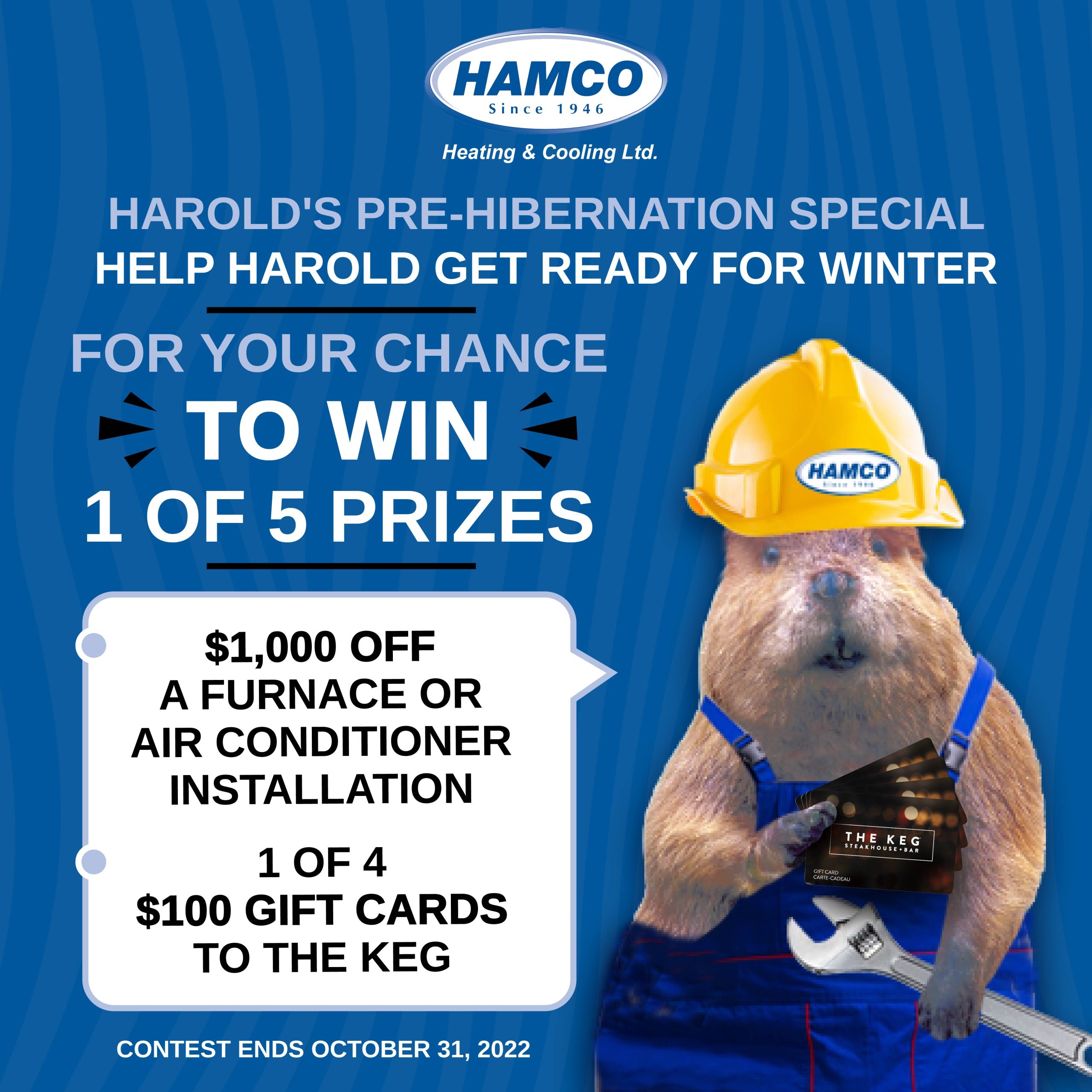 Harold's Pre Hibernation Scavenger Hunt | HAMCO