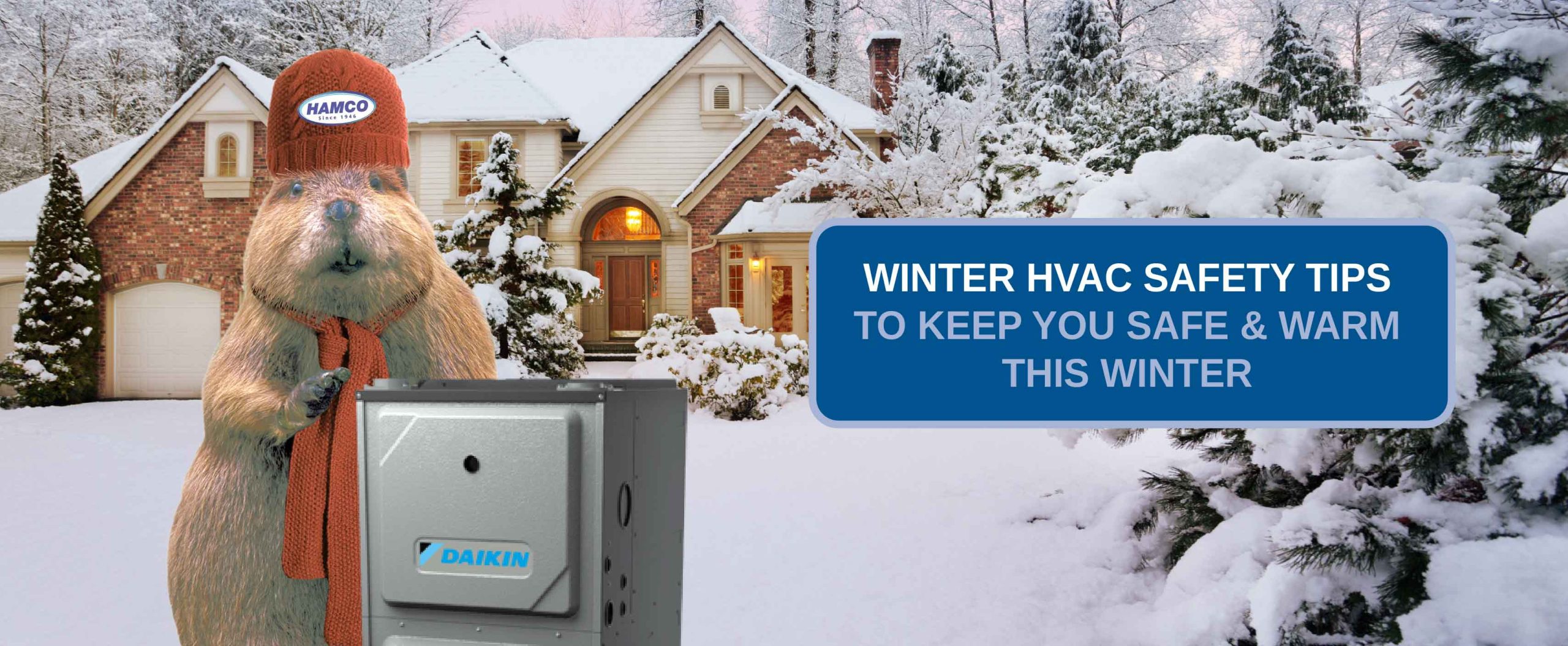winter HVAC safety