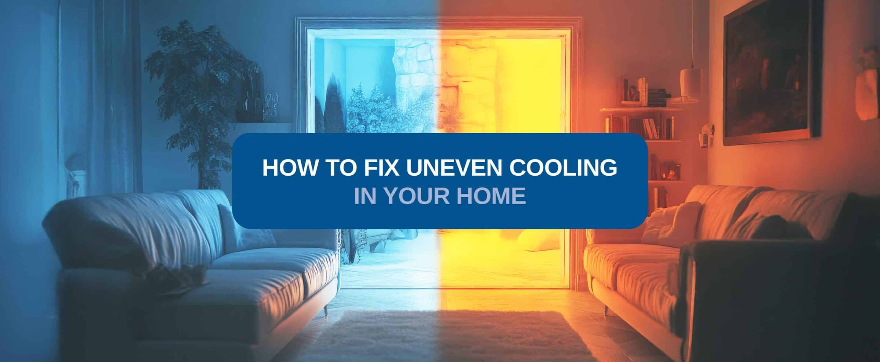 Uneven cooling