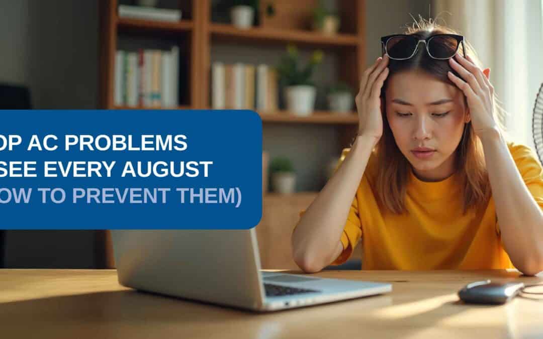 Top AC Problems We See Every August (And How to Prevent Them)