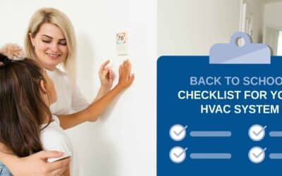 Back to School Checklist for Your HVAC System