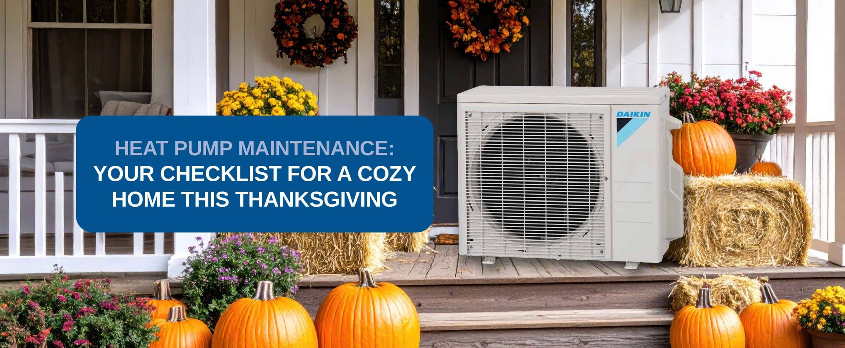 Heat pump maintenance