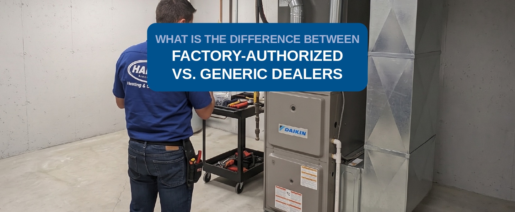Factory-authorized dealer