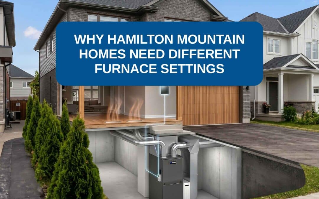 Why Hamilton Mountain Homes Need Different Furnace Settings